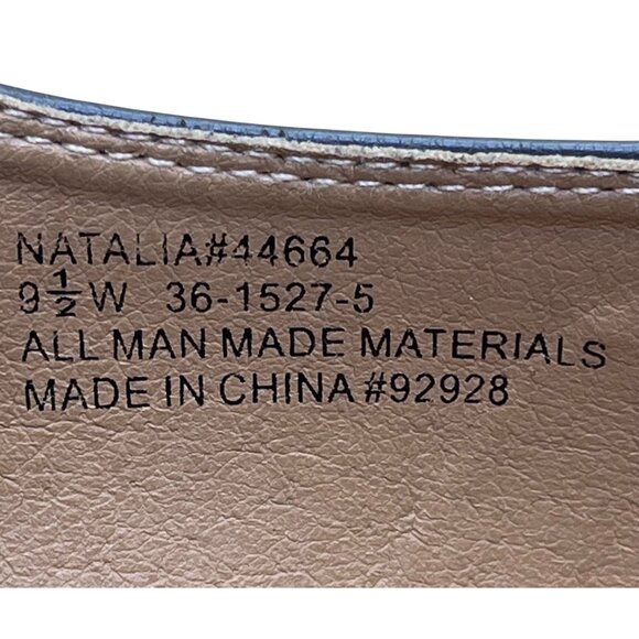 Comfortview Women’s Gray Slip On Low Wedge Natalia Loafers Shoes Size 9.5W - Picture 7 of 9